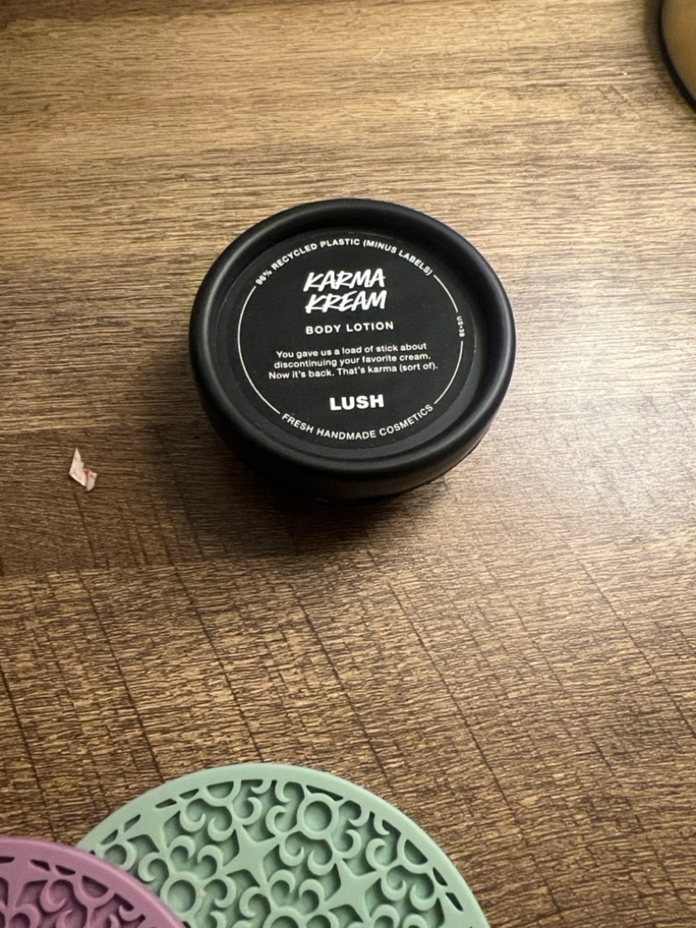 Lush Karma Kream Body Lotion - Black